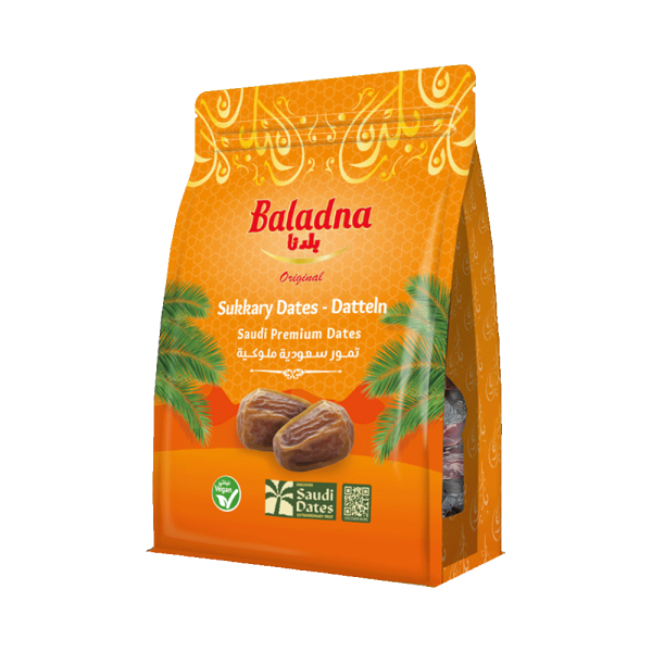 Baladna Sukkary Dates Standing Pouch - Oriental 200 g