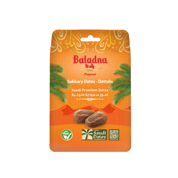 Baladna Sukkary Dates Standing Pouch - Oriental 200 g - Image 3