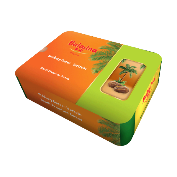 Baladna Sukkary Dates 15 pieces Gift Case - Oriental 170 g - Image 2