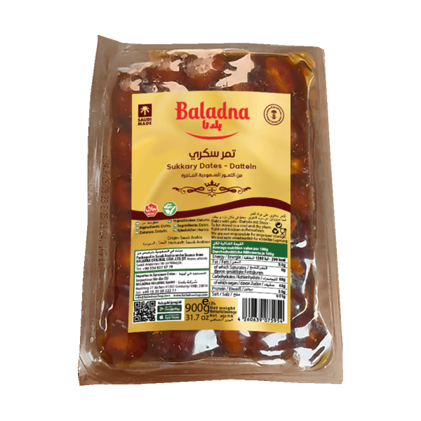 Baladna Sukkary Dates Vacuum - Oriental 900 g