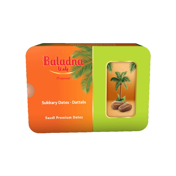 Baladna Sukkary Dates 9 pieces Gift Case - Oriental 100 g
