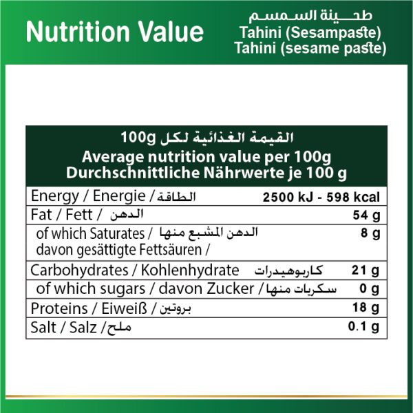 Baladna Tahini (Sesam paste) - Oriental 10000 g - Image 7