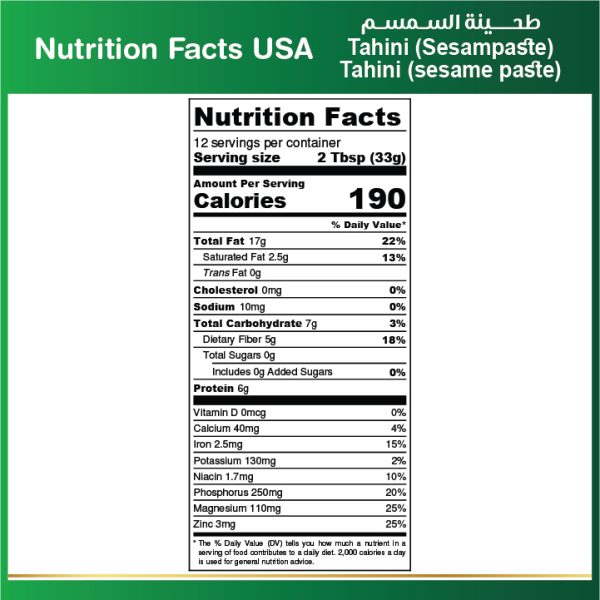 Baladna Tahini (Sesam paste) - Oriental 10000 g - Image 8