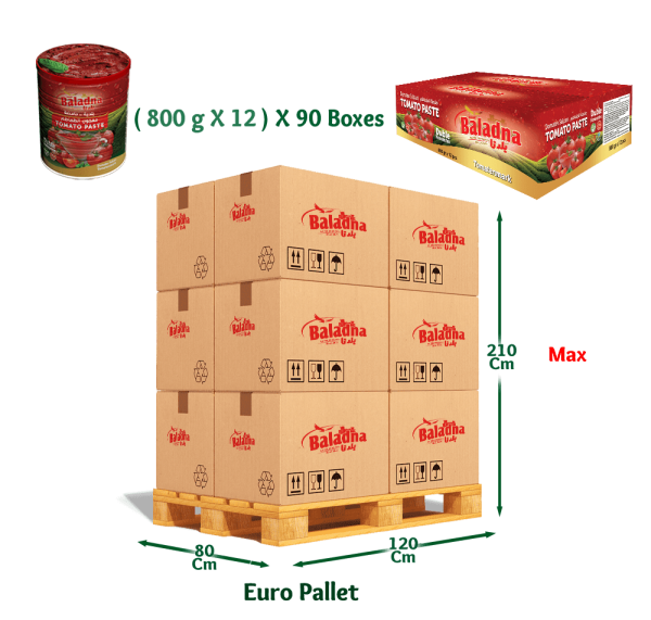 Baladna Tomato paste - Oriental 800 g - Image 7