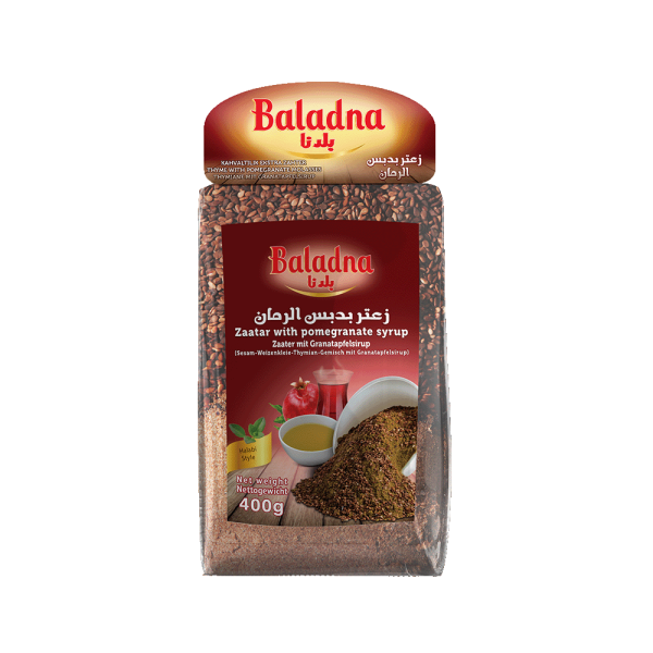 Baladna Zaatar with pomegranate Syrup - Oriental 400 g