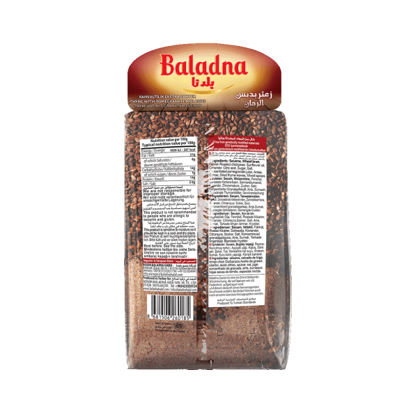 Baladna Zaatar with pomegranate Syrup - Oriental 400 g - Image 2