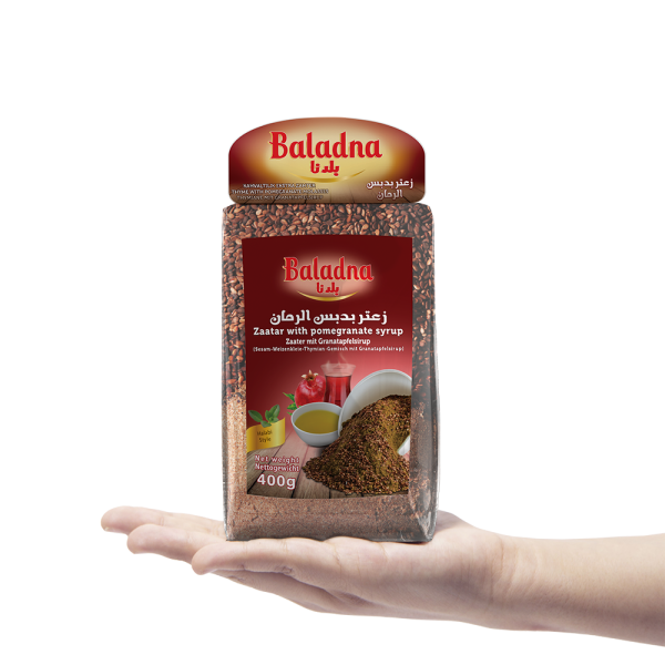 Baladna Zaatar with pomegranate Syrup - Oriental 400 g - Image 3