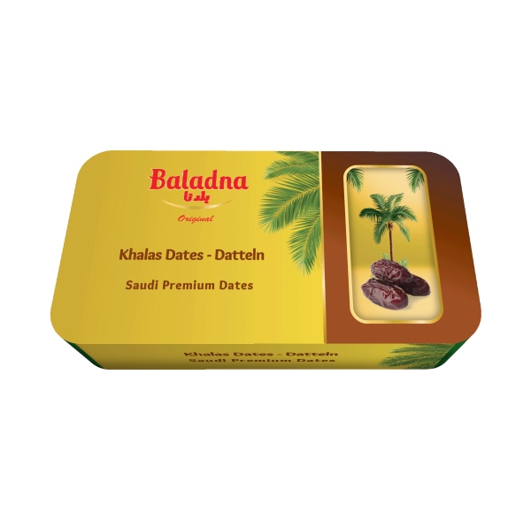 Baladna khalas Dates 6 pieces Gift Case - Oriental 70 g