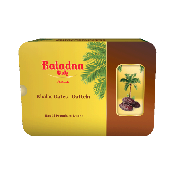 Baladna khalas Dates 15 pieces Gift Case - Oriental 170 g