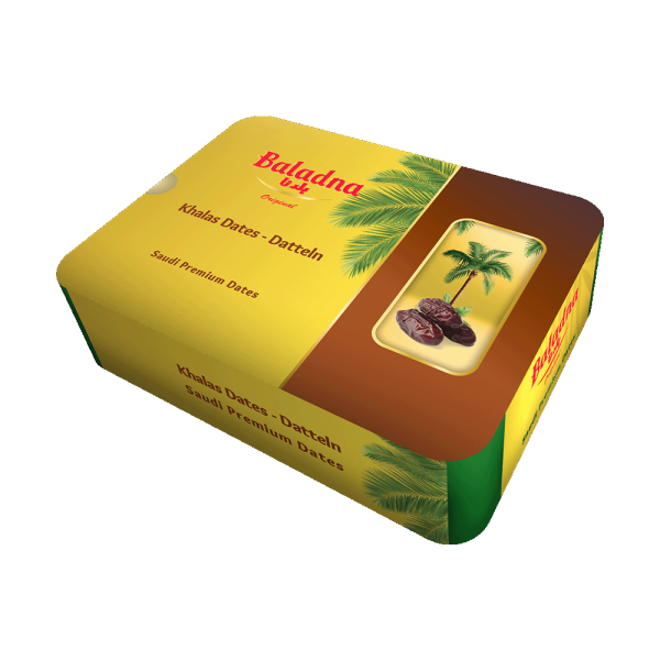 Baladna khalas Dates 15 pieces Gift Case - Oriental 170 g - Image 2