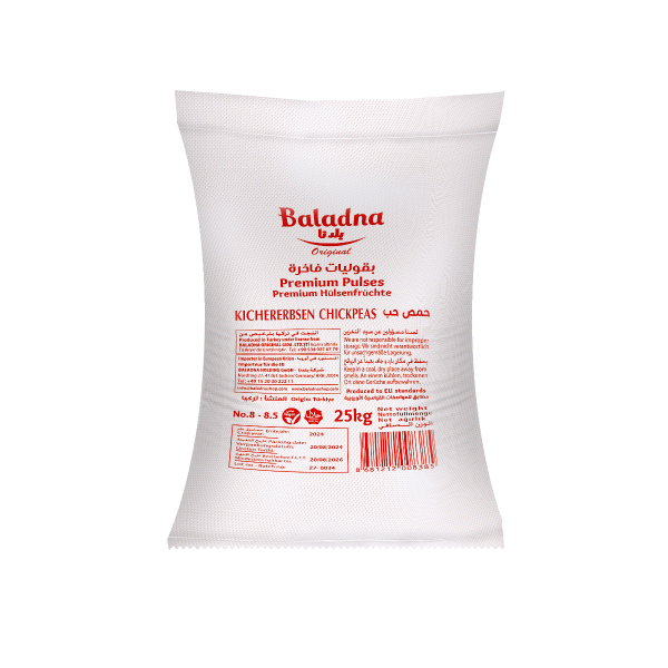 Baladna  Kichererbsen Größe 8+ Orientalisch 25000 g